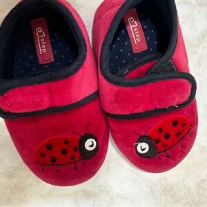 Toddler girl ladybug shoes size 9